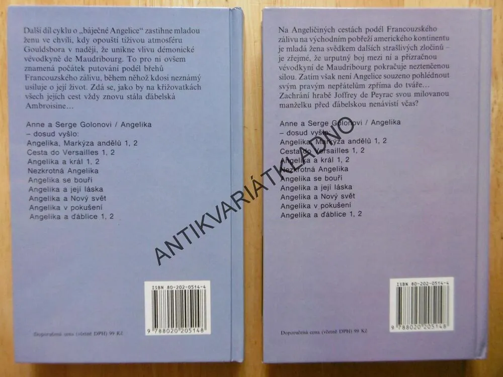 ANGELIKA A ĎÁBLICE, 1-2, ANNE A SERGE GOLON, **an