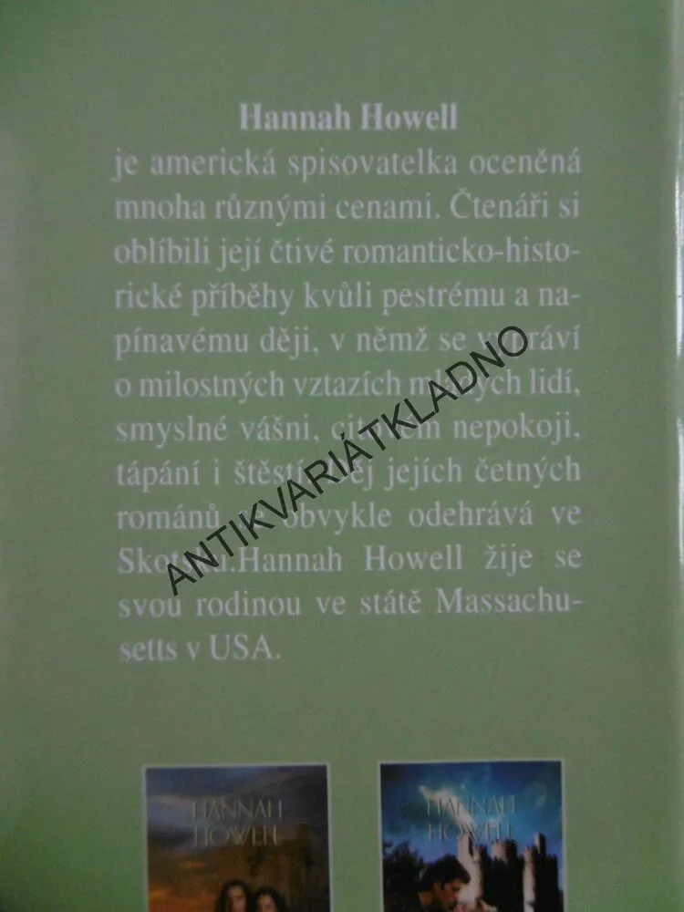 ANDĚL Z VYSOČINY, HANNAH HOWELL