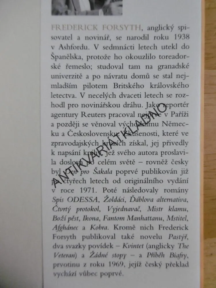 PŘÍBĚH BIAFRY, FREDERICK FORSYTH, **an