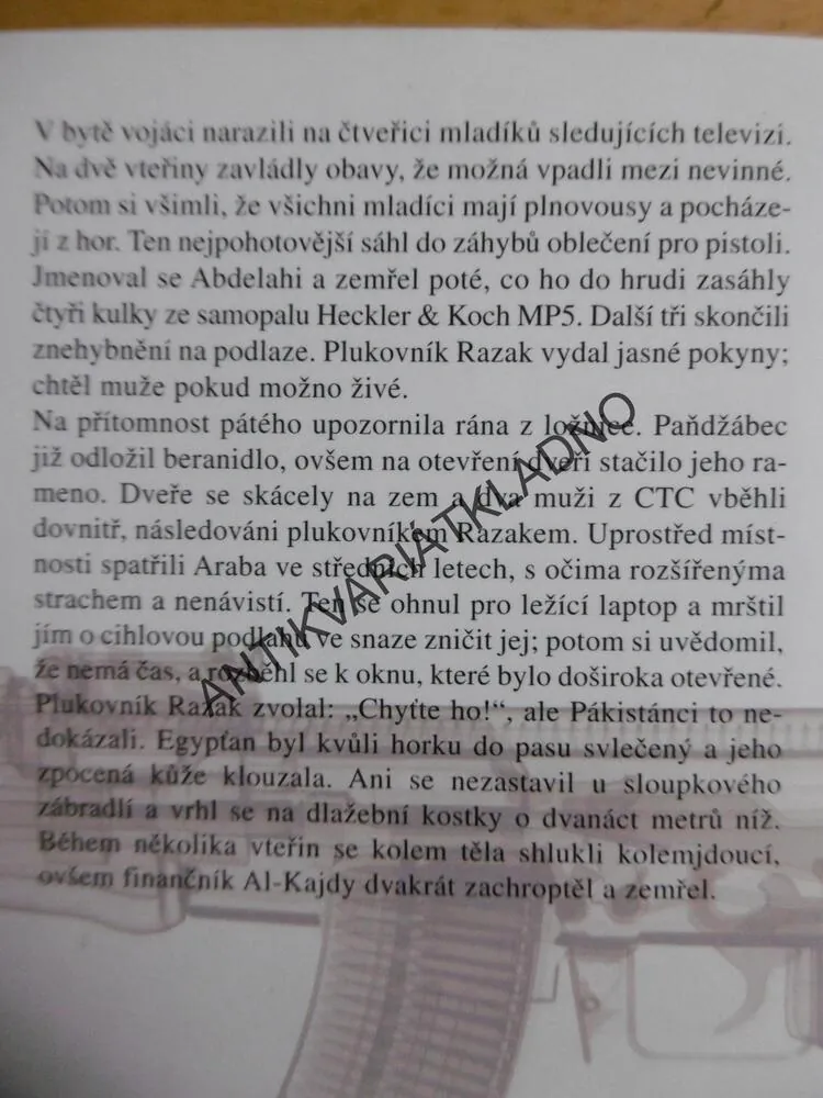 AFGHÁNEC, FREDERICK FORSYTH, **an