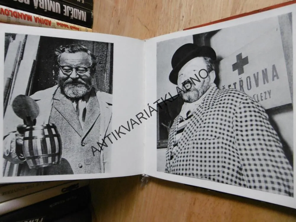 JAN WERICH....TILETÝ, LANGER, TRNKA, VOSKOVEC,NEZVAL, HORNÍČEK, **an