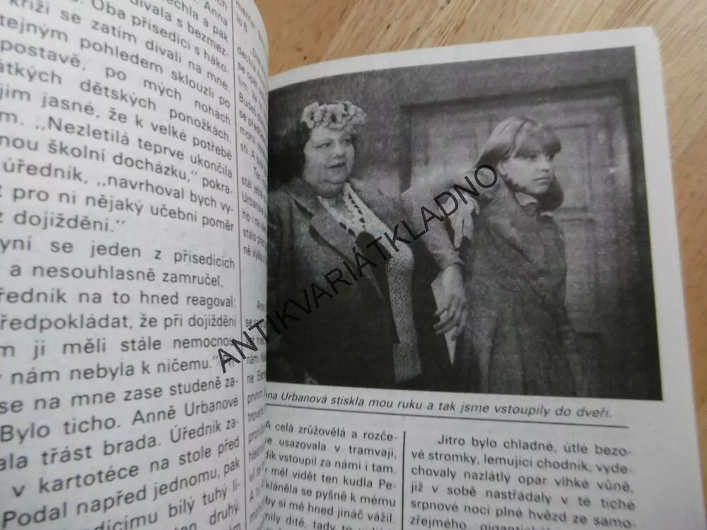 MALÝ MUŽ A VELKÁ ŽENA ANEB VLAK DĚTSTVÍ A NADĚJE, VĚRA SLÁDKOVÁ, FOTO FILM, **am