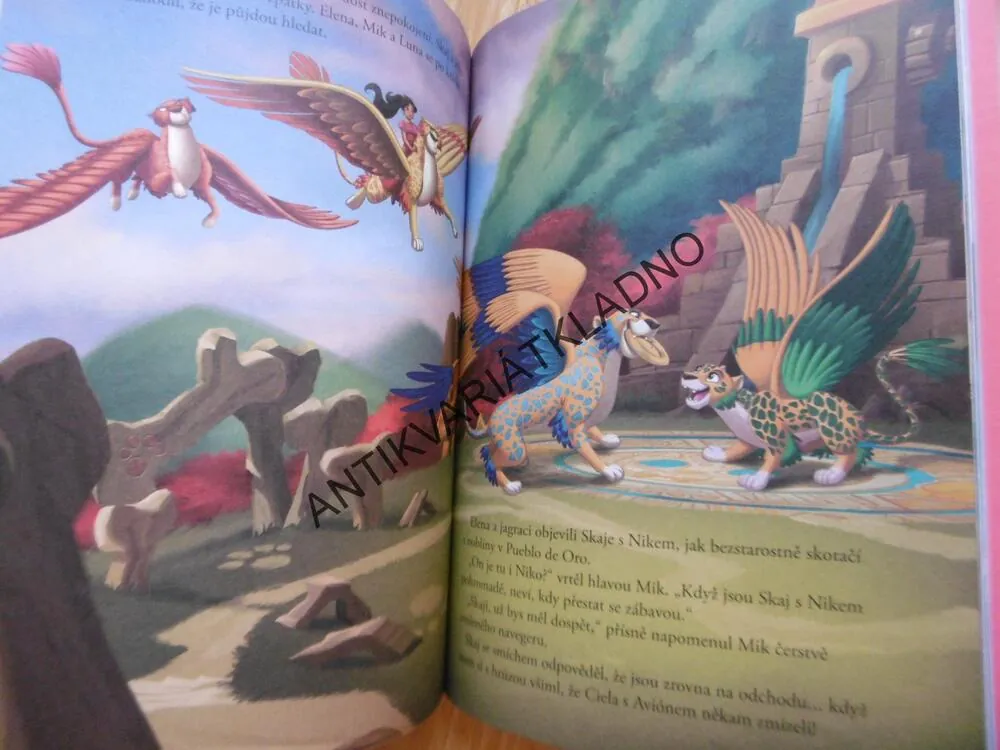 OD POHÁDKY K POHÁDCE, ELENA Z AVALORU, ZAČÍNÁME ČÍST, DISNEY