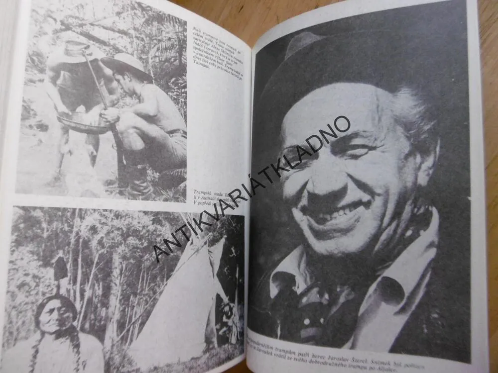 DĚJINY TRAMPINGU, BOB HURIKÁN, BURIAN, SKAUT, JUNÁK, **an