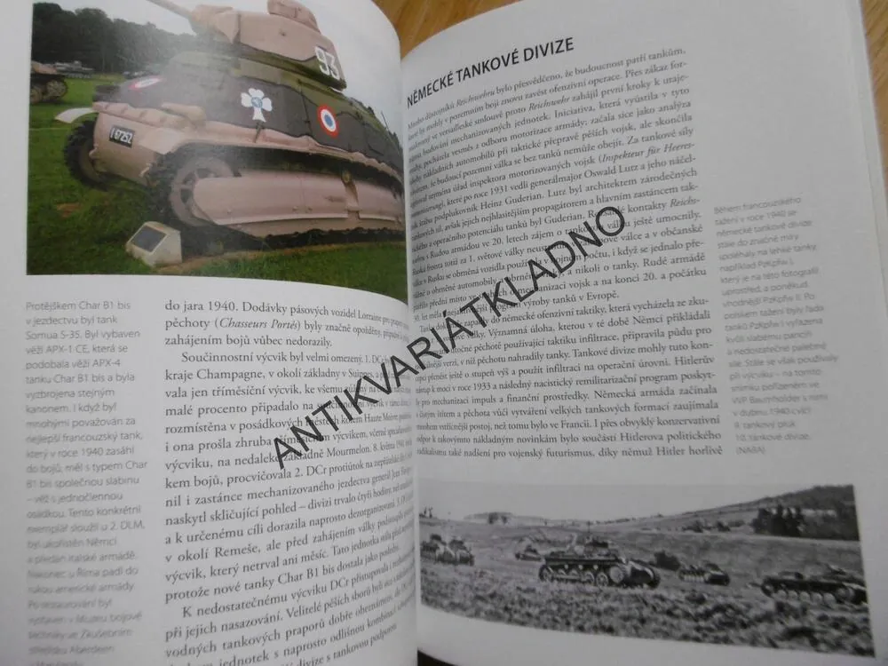 PANZERKAMPFWAGEN IV VS CHAR B1 BIS, FRANCIE 1940, ZALOGA