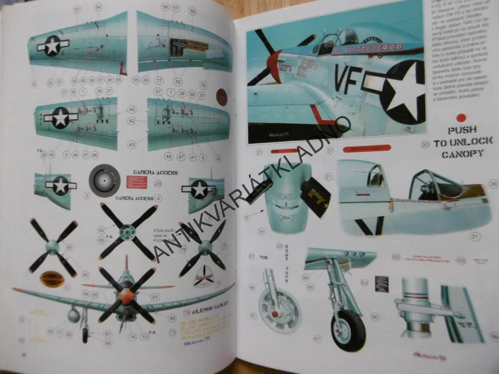 MONOGRAFIE 2., NORTH AMERICAN P-51 MUSTANG, P-82 TWIN MUSTANG