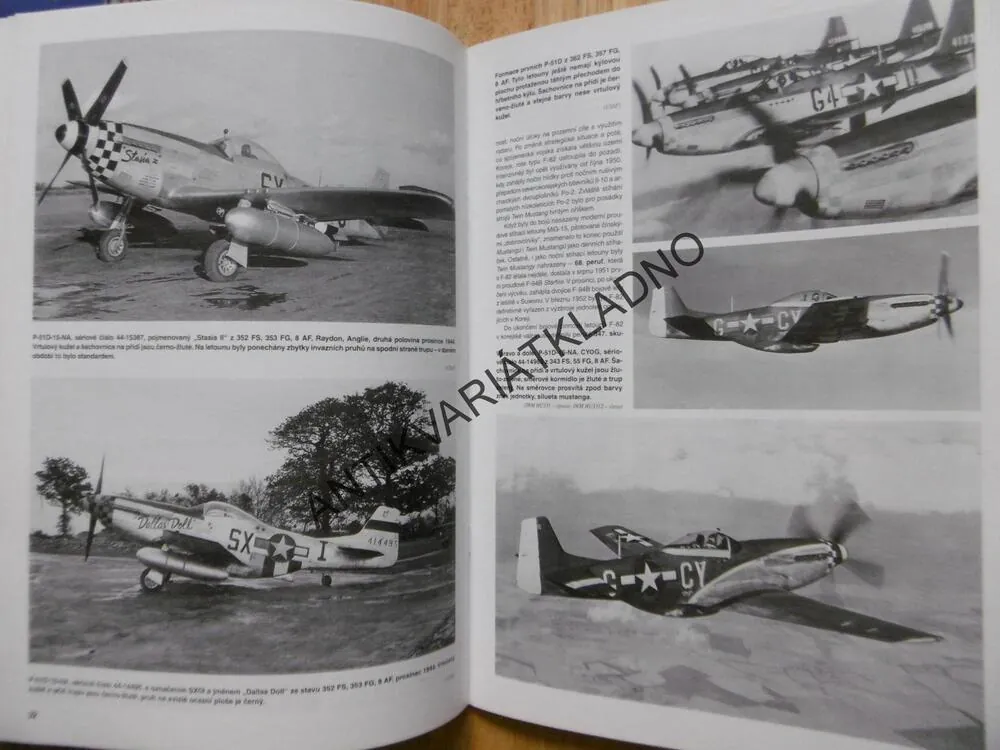 MONOGRAFIE 3., NORTH AMERICAN P-51 MUSTANG, P-82 TWIN MUSTANG