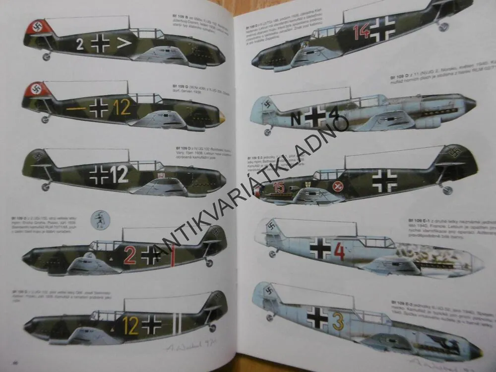 MONOGRAFIE 1., MESSERSCHMITT BF 109