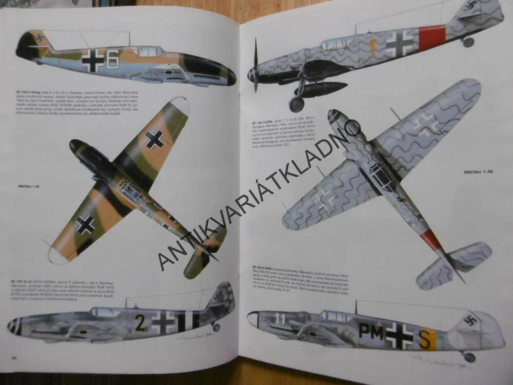 MONOGRAFIE 2., MESSERSCHMITT BF 109