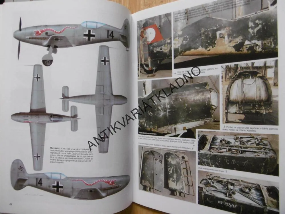 MONOGRAFIE 3., MESSERSCHMITT BF 109