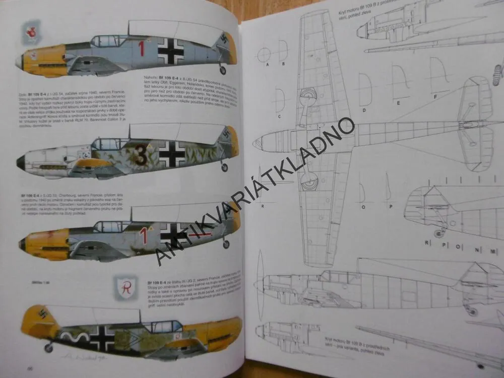 MONOGRAFIE 5., MESSERSCHMITT BF 109