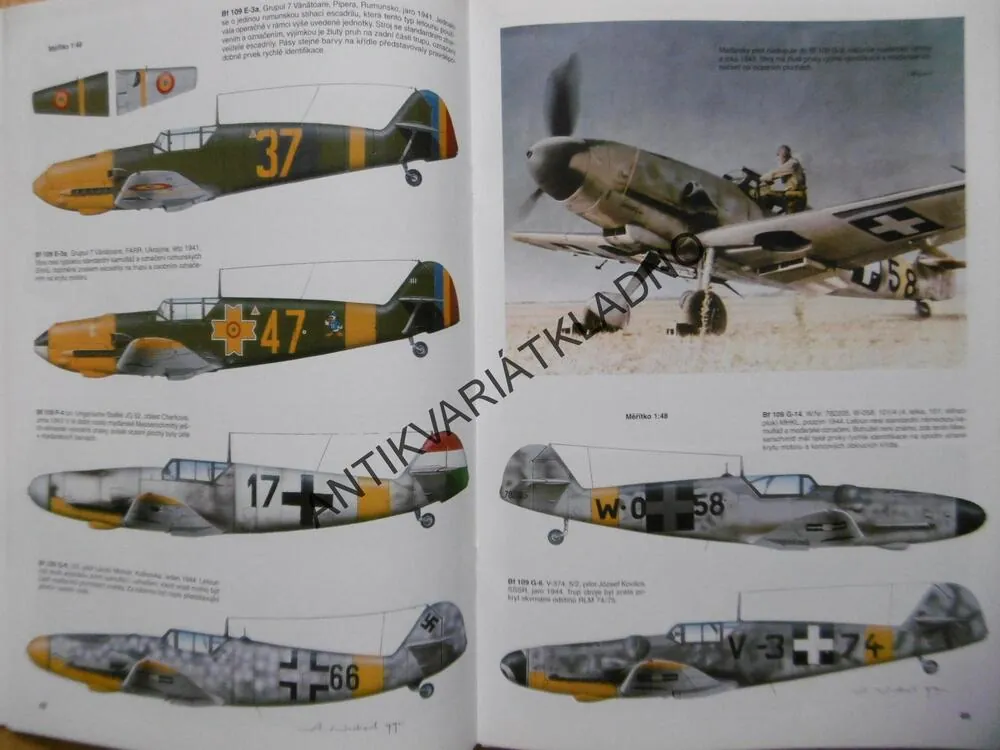 MONOGRAFIE 6., MESSERSCHMITT BF 109