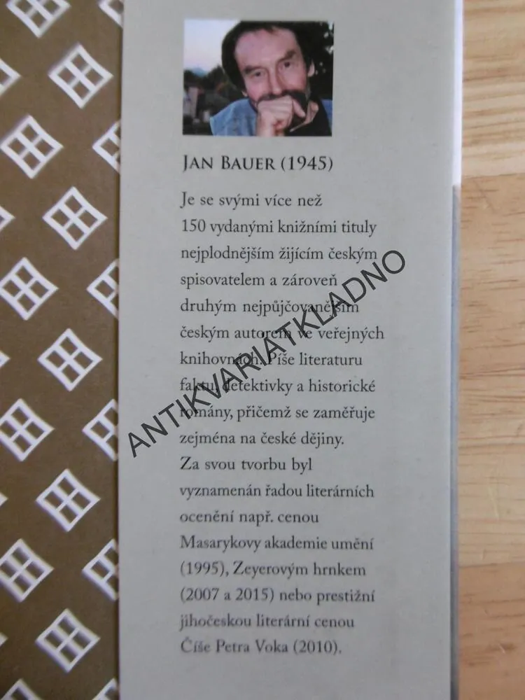 KRVAVÉ LÉTO, JAN BAUER