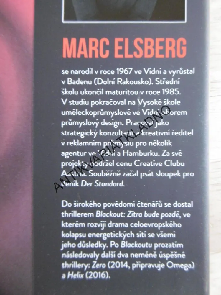 BLACKOUT, ZÍTRA BUDE POZDĚ, MARC ELSBERG, **an