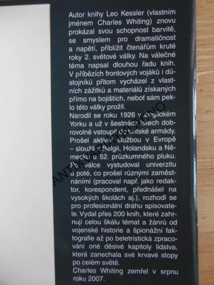 ROMMELOVA POSLEDNÍ BITVA, LEO KESSLER, **an