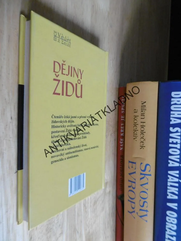 DĚJINY ŽIDŮ, HISTORIE NÁBOŽENSTVÍ, ANTISEMITISMUS, KURT SCHUBERT