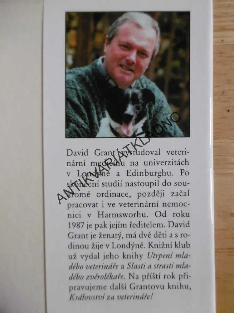 ZVĚROLÉKAŘ NA SÁL! DAVID GRANT