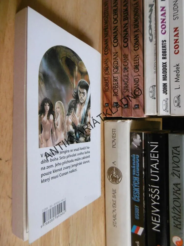 CONAN JENGIRSKÉ SLUNCE, RICHARD D.EVANS
