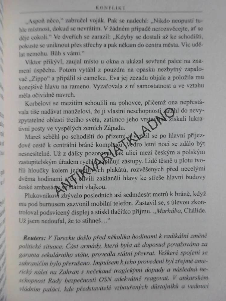 KONFLIKT, JAN ZENKL, **an