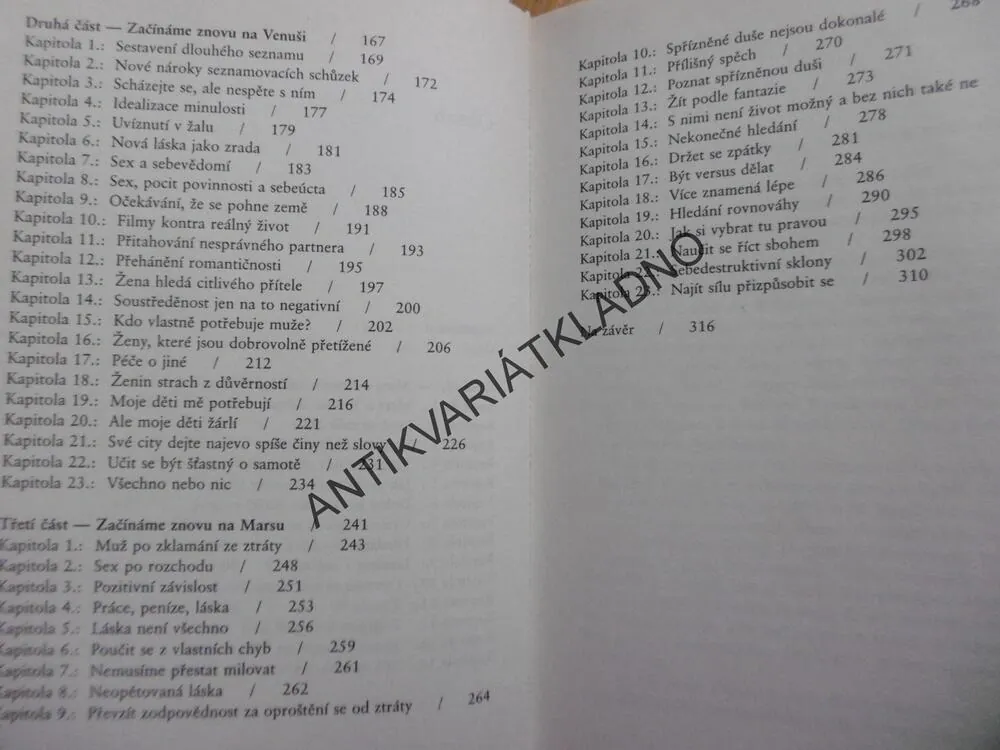 MARS A VENUŠE ZAČÍNAJÍ ZNOVU, JOHN GRAY,