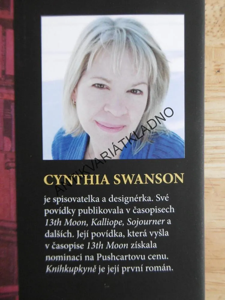 KNIHKUPKYNĚ, CYNTHIA SWANSON,**an