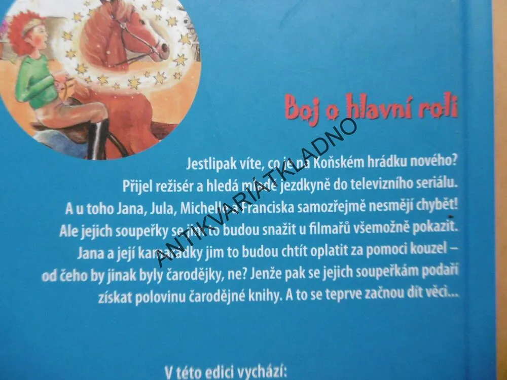 ČARODĚJKY Z JEZDECKÉ ŠKOLY,BOJ O HLAVNÍ ROLI, KESSELOVÁ,