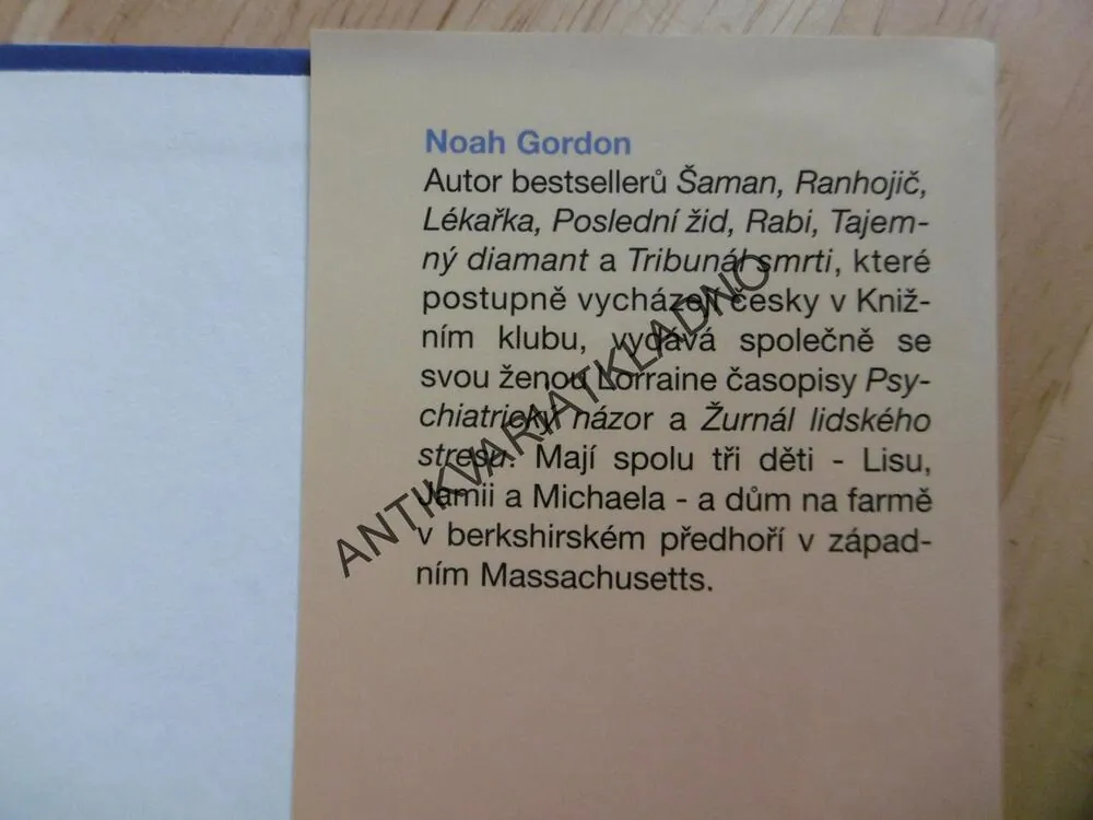 KATALÁNEC, NOAH GORDON