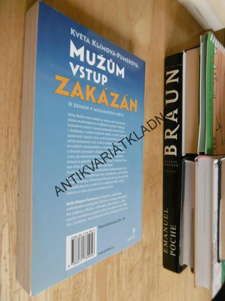 MUŽŮM VSTUP ZAKÁZÁN, KVĚTA KLÍMOVÁ-PUMEROVÁ, **an