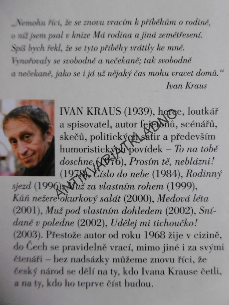 UDĚLEJ MI TICHOUČKO!, IVAN KRAUS, ADOLF BORN