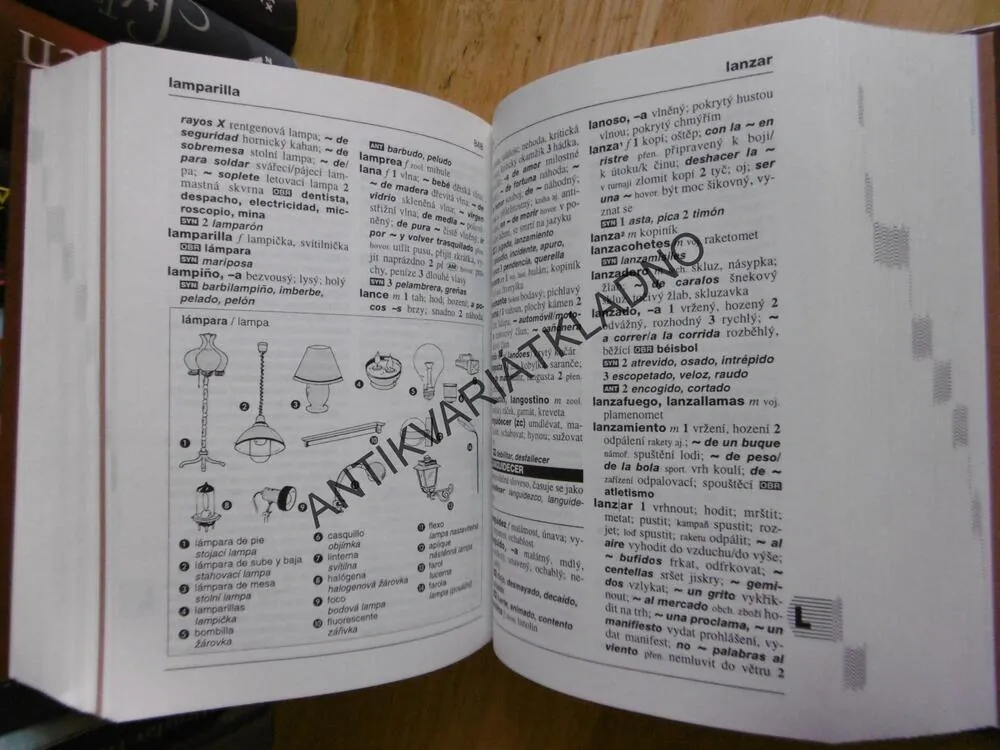 ŠPANĚLSKO ČESKÝ STUDIJNÍ SLOVNÍK, 1456 STRAN, TÉMĚŘ 50 TISÍC VÝRAZŮ