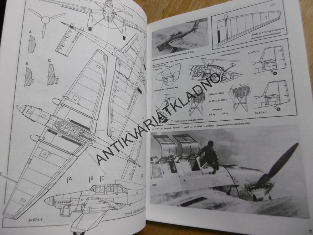 JUNKERS JU 87 STUKA, LETADLO, MBI