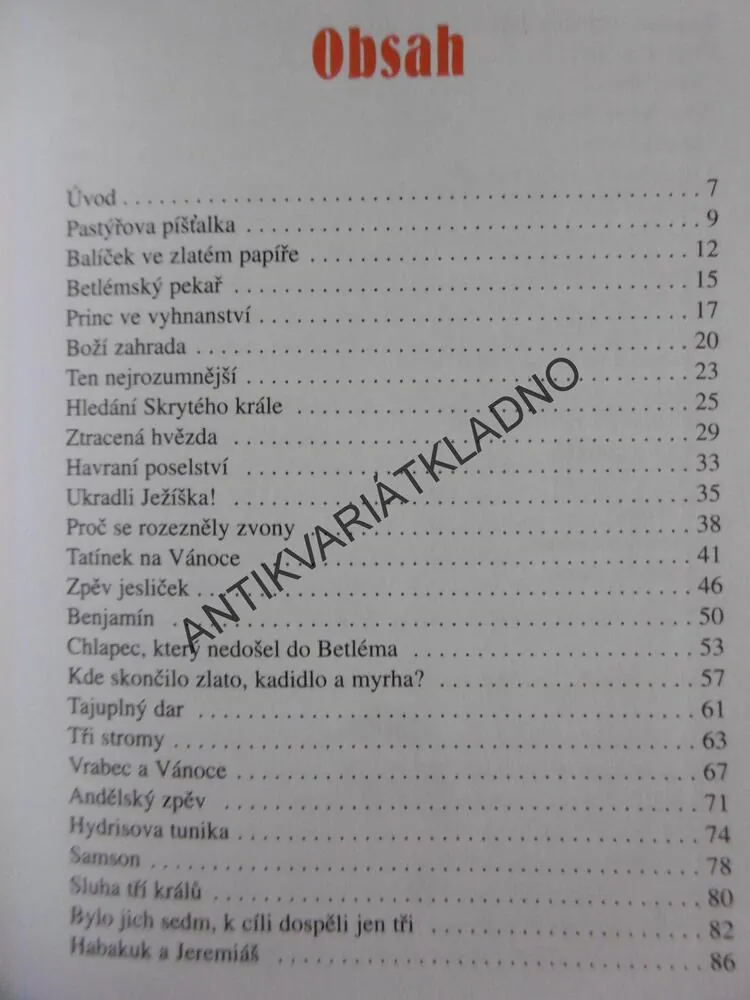 VÁNOČNÍ PŘÍBĚHY PRO POTĚCHU DUŠE, BRUNO FERRERO