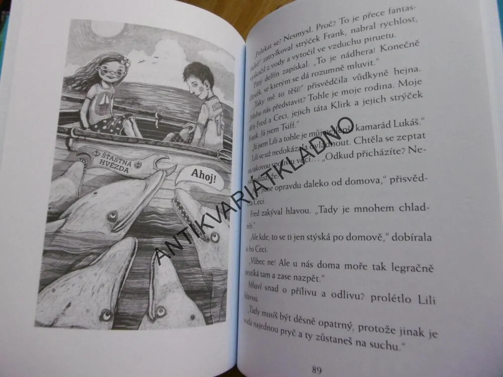 LILI VĚTROPLAŠKA, DELFÍNI V OHROŽENÍ, TANYA STEWNEROVÁ