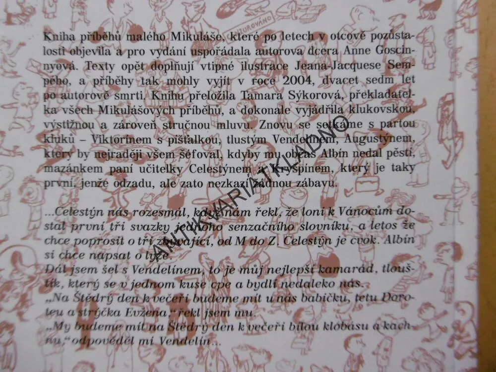 NOVÉ MIKULÁŠOVY PATÁLIE, BEZVADNÝ VTIP, GOSCINNY, SEMPÉ
