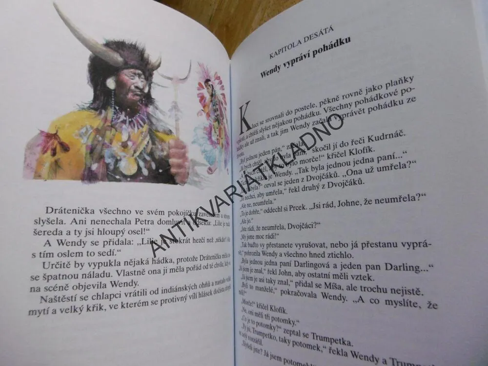 PETR PAN, J.K. BARRIE, **an