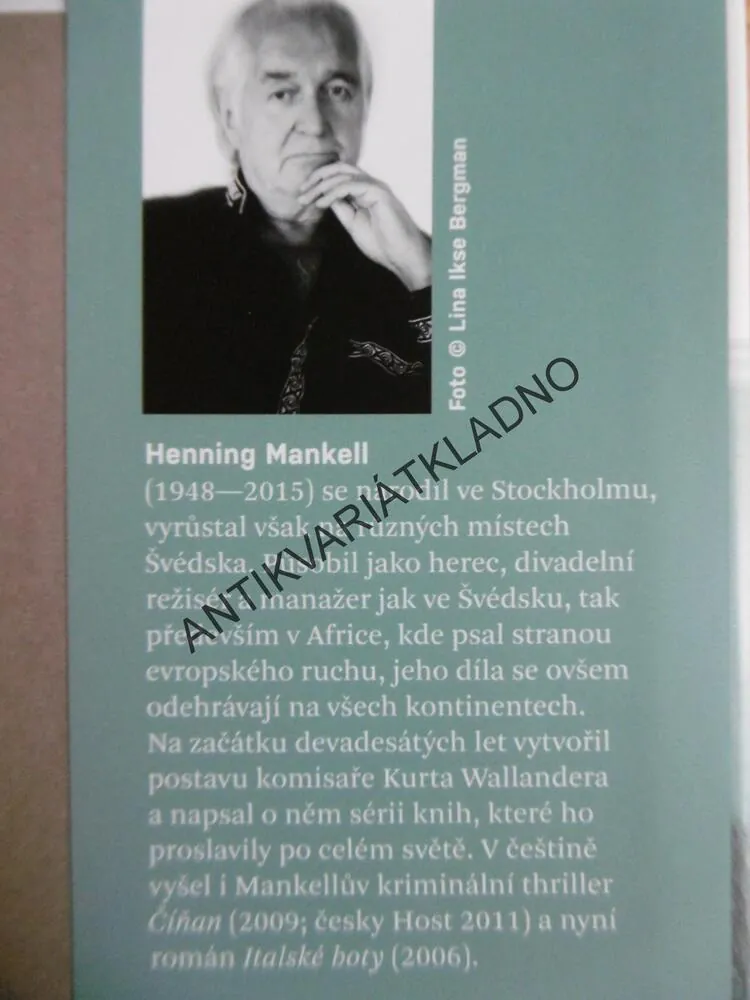 ITALSKÉ BOTY, HENNING MANKELL