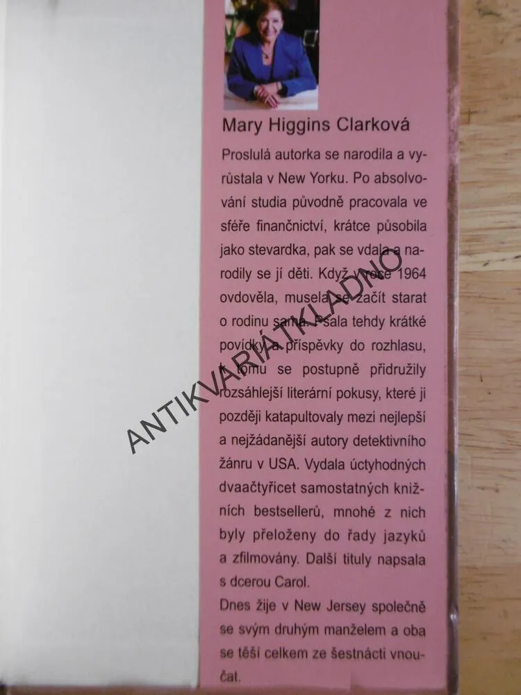 PRAVDU ZNÁT NEMUSÍŠ, MARY HIGGINS CLARKOVÁ