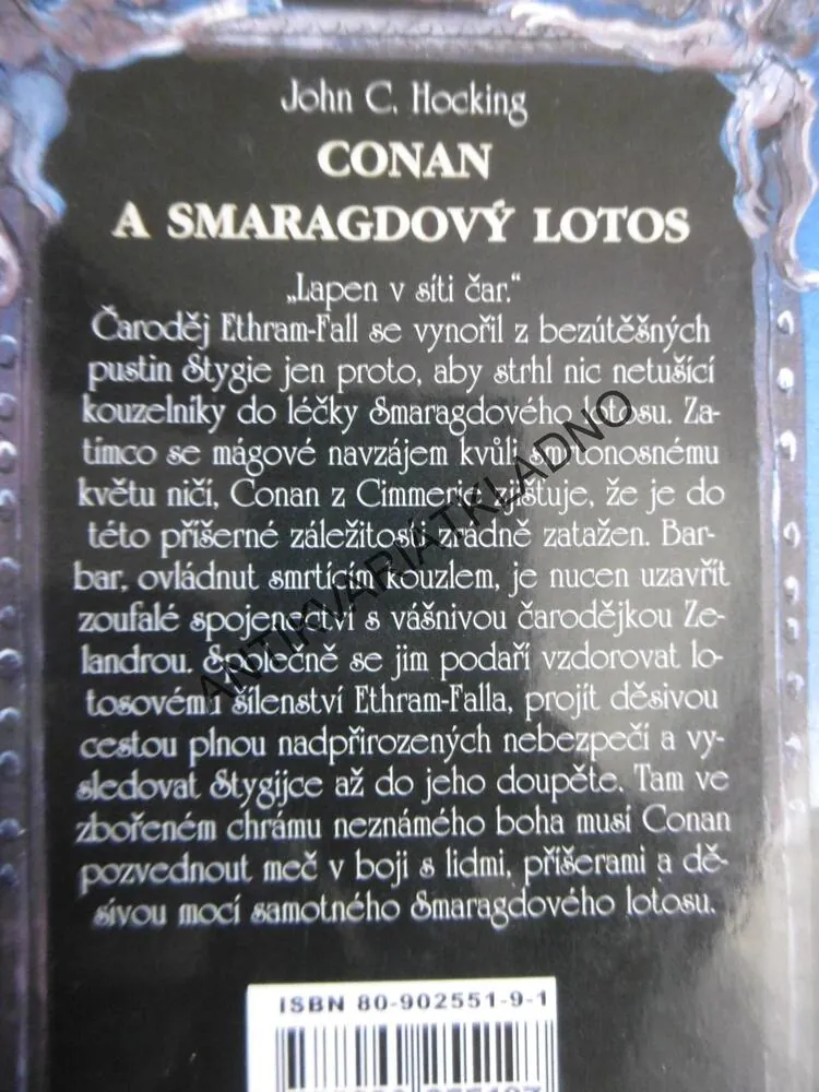 CONAN A SMARAGDOVÝ LOTOS, JOHN C.HOCKING, **an