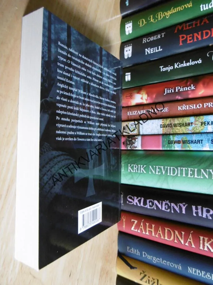 SOUMRAK TEMPLÁŘŮ, HLEDÁNÍ SVATÉHO KŘÍŽE, TONY MCMAHON, **an