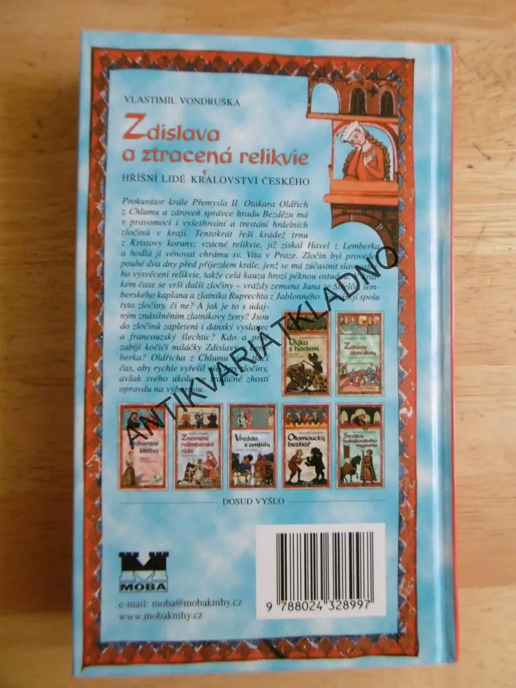 ZDISLAVA A ZTRACENÁ RELIKVIE, VLASTIMIL VONDRUŠKA, **an