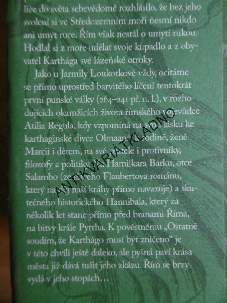 KŘIK NEVIDITELNÝCH PÁVŮ, JARMILA LOUKOTKOVÁ, **an