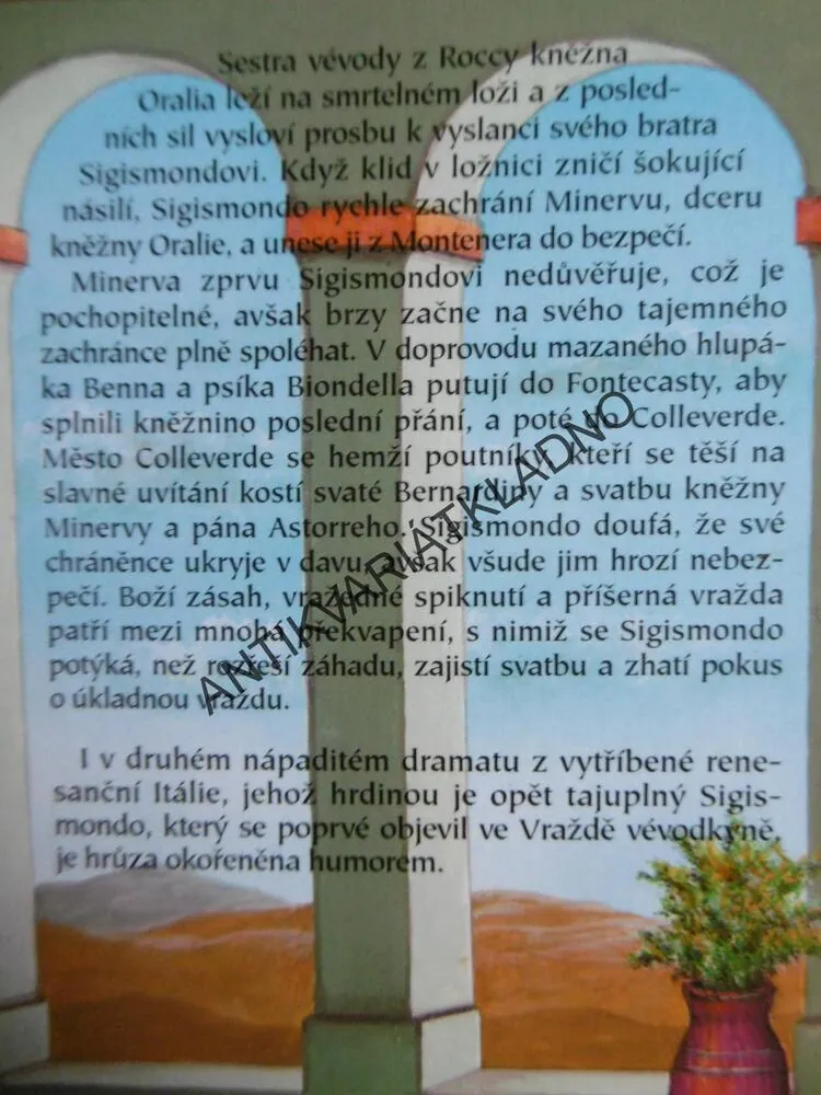 KŘESLO PRO KARDINÁLA, ELIZABETH EYRE, **an