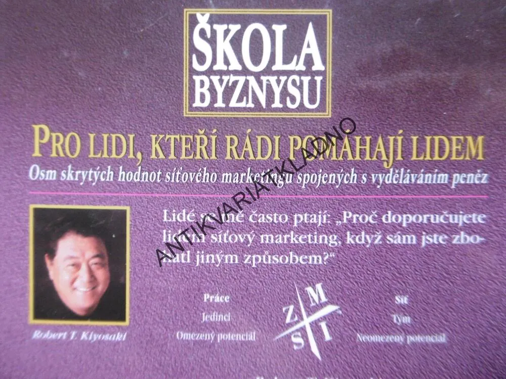 ŠKOLA BYZNYSU, ROBERT T. KIYOSAKI, **an