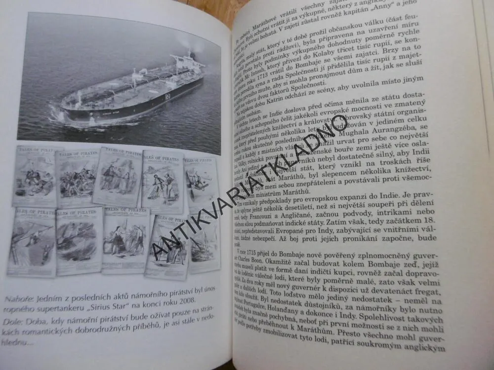 POD PIRÁTSKOU VLAJKOU, ČRTY Z DĚJINY PIRÁTSTVÍ V INDICKÉM OCEÁNU A JIŽNÍCH MOŘÍCH