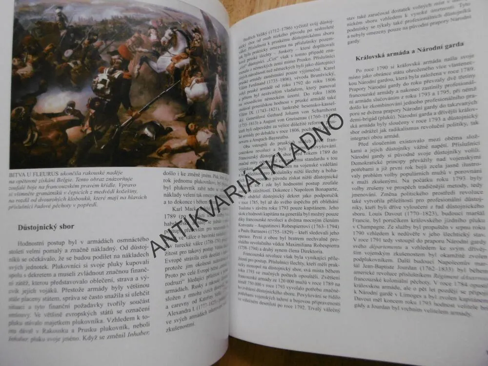 BOJOVÉ TECHNIKY OBDOBÍ NAPOLEONSKÝCH VÁLEK, 1792-1815, NAPOLEON