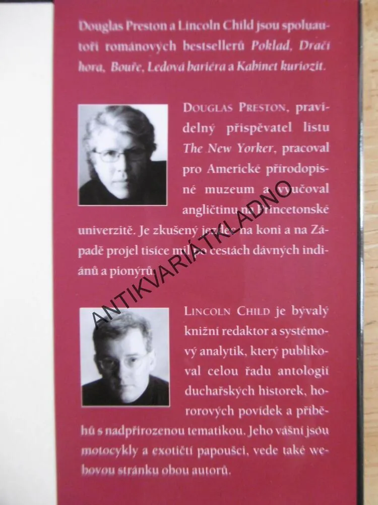 ZÁTIŠÍ S VRÁNAMI, DOUGLAS PRESTON, LINCOLN CHILD,