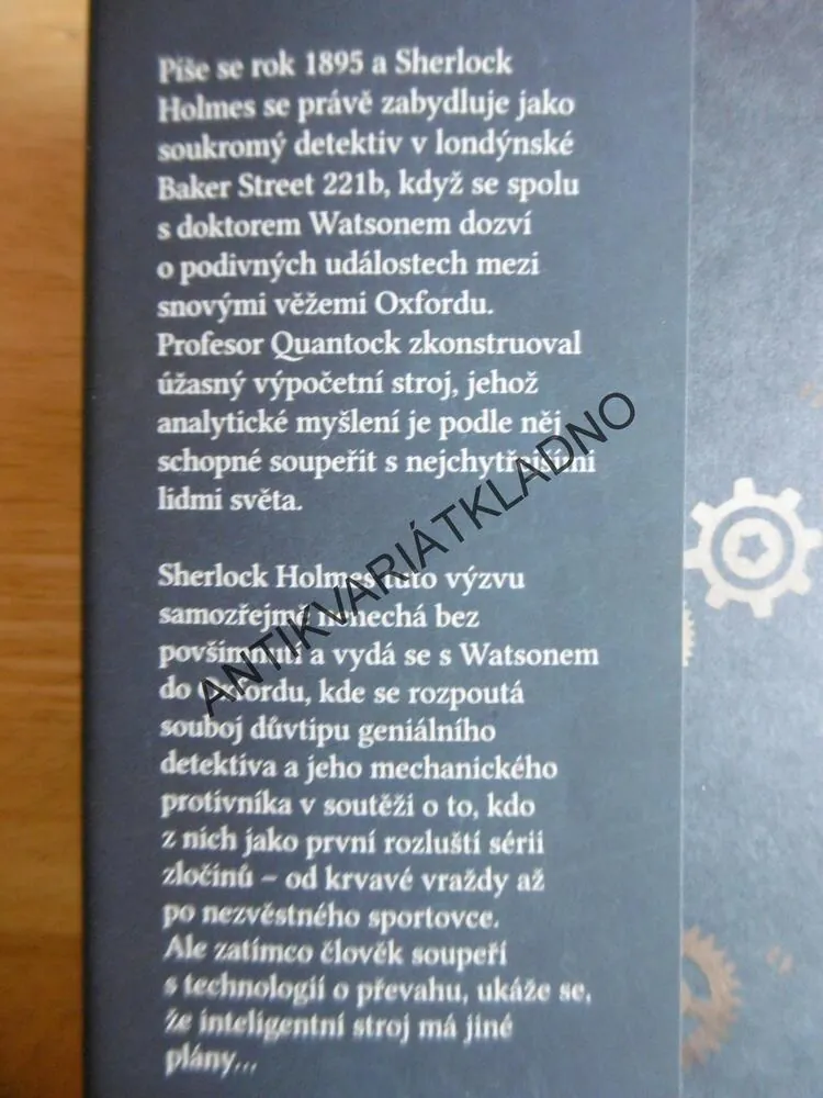 SHERLOCK HOLMES A MYSLÍCÍ STROJ, JAMES LOVERGROVE