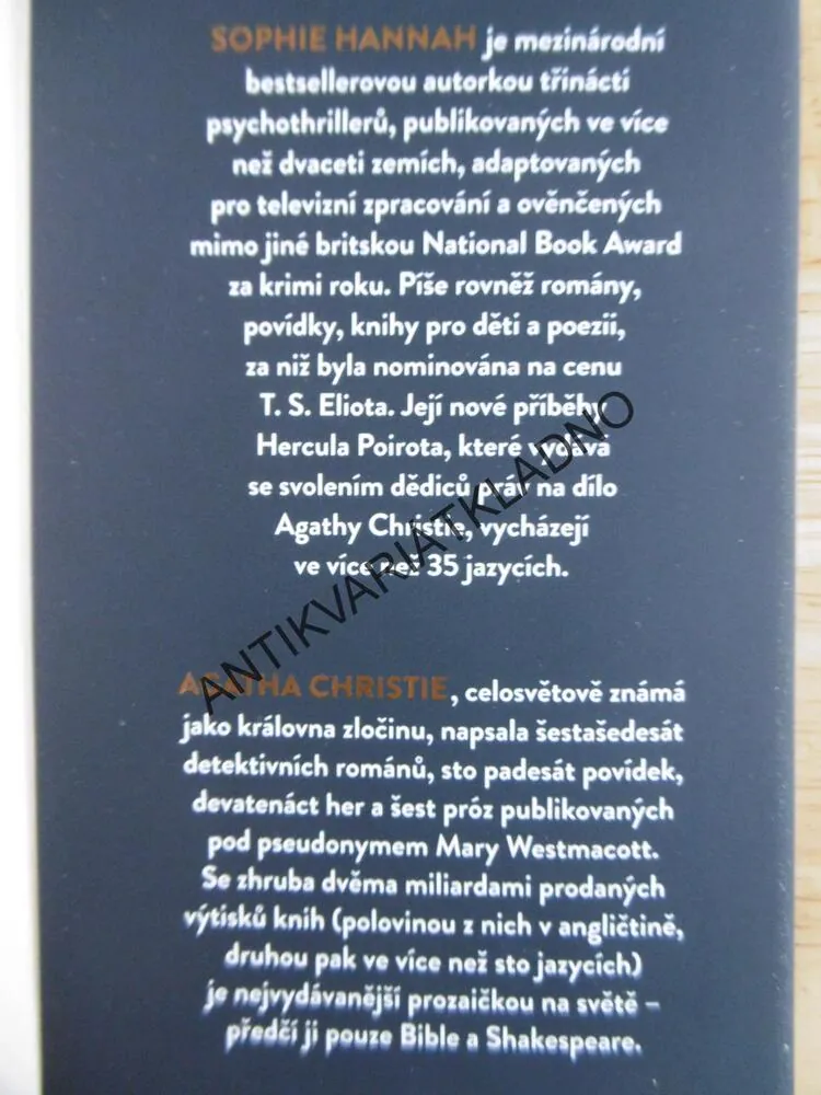 ZÁHADA TŘÍ ČTVRTIN, AGATHA CHRISTIE, HERCULE POIROT