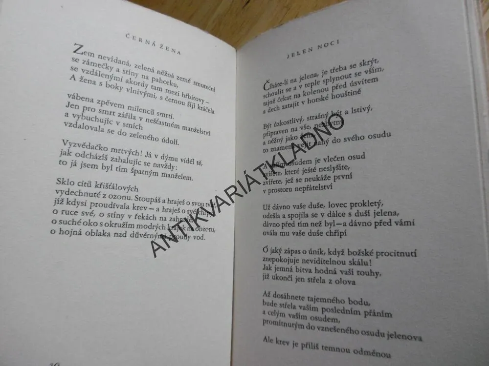 LÁHEV V ŘECE, FRANTIŠEK HRUBÍN- PŘEKLAD, 