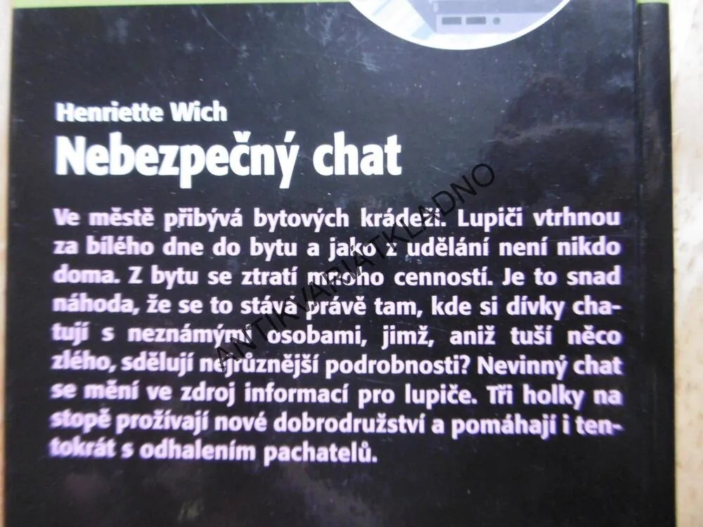 NEBEZPEČNÝ CHAT, 3 HOLKY NA STOPĚ, HENRIETTE WICH,